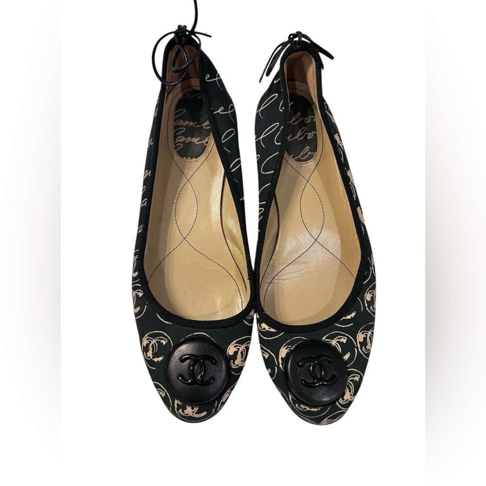 Vintage Chanel Ballet Flats – Women’s Size 39 – Made in Italy - Picture 1 of 5